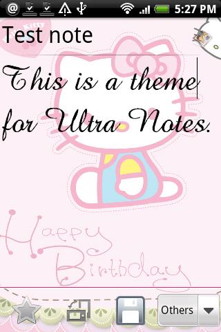 Ultra Notes theme – Kitty M 1 Android Productivity