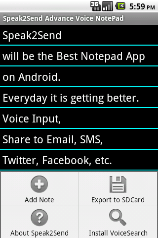 Advanced Voice Notepad