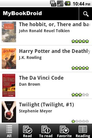 MyBookDroid (books library) Android Productivity