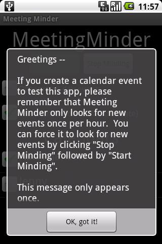 Meeting Minder Android Productivity