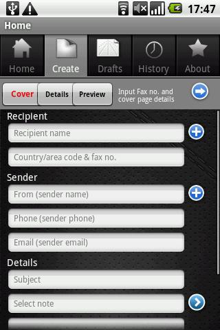 Mobile Fax Android Productivity