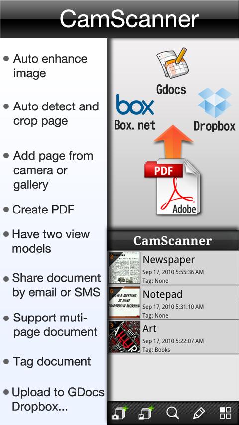 CamScanner -Phone to Scanner Android Productivity