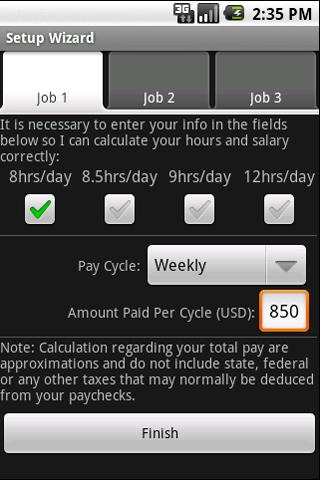 Time Card PRO Android Productivity