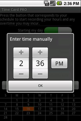 Time Card PRO Android Productivity