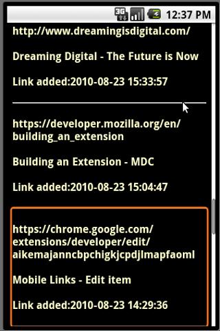 Mobile Links Android Productivity