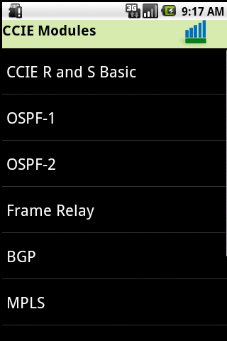 CCIE Exam Prep Android Productivity