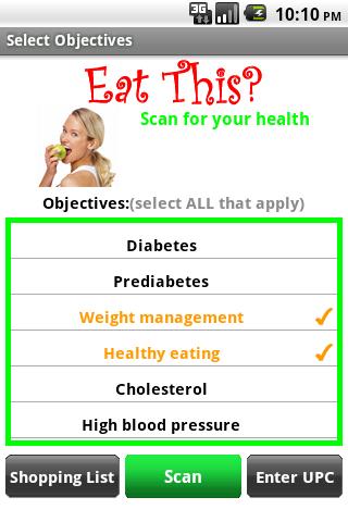 Eat This? Diet for weight loss Android Health