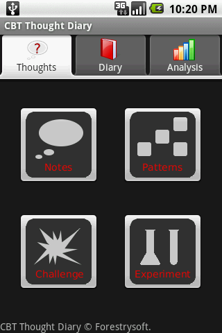 CBT Thought Diary Android Health