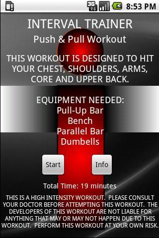 Free Interval Trainer PushPull Android Health