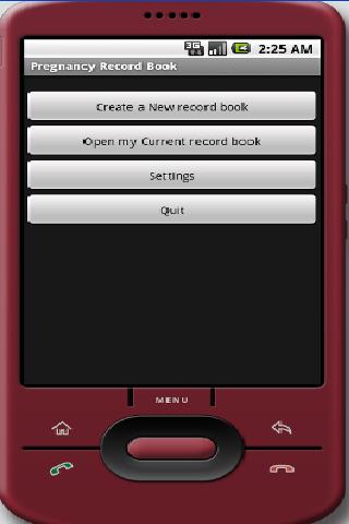 Pregnancy Record Book Android Health