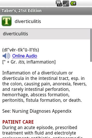 Taber’s Medical Dictionary Android Medical