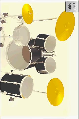 Drummer : a free drum kit Android Multimedia