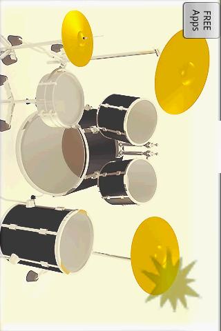 Drummer : a free drum kit Android Multimedia