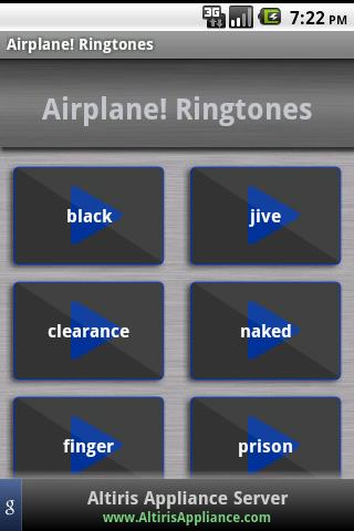 Airplane Ringtones