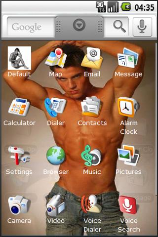 Hot Men Theme Android Multimedia