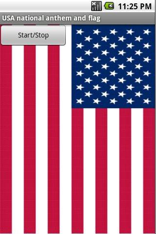 USA national anthem and flag Android Multimedia