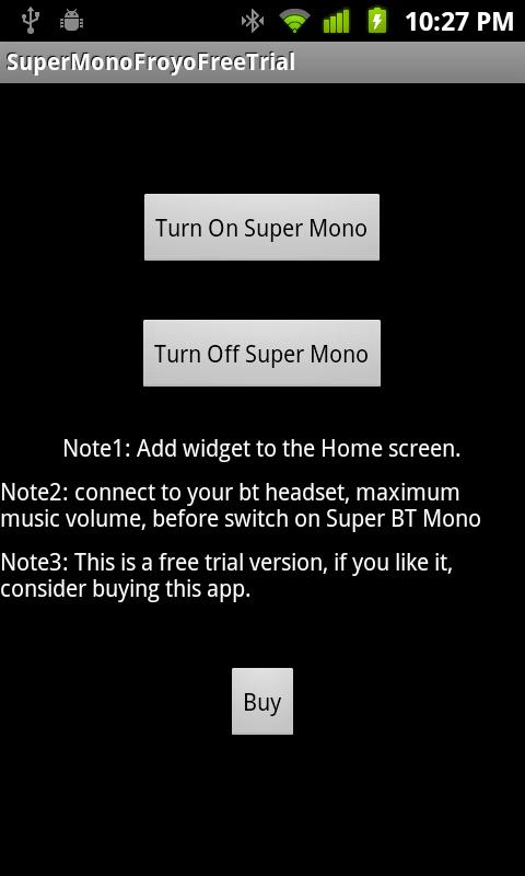 Super BT Mono Froyo Free Android Tools
