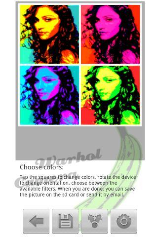 Warhol Camera Lite Android Multimedia