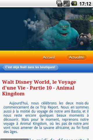 Disney Village Radio Android Multimedia