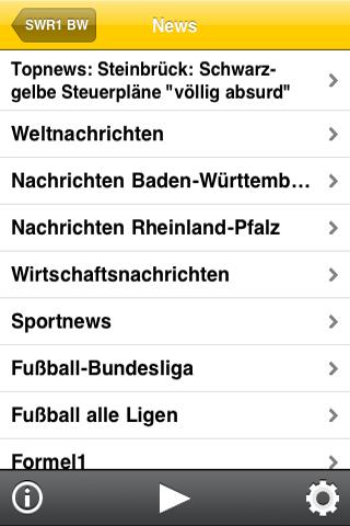 SWR1 Baden-Württemberg Radio Android Multimedia