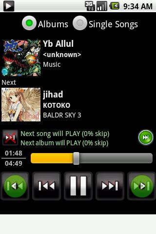 Queek Music Shuffler Lite Android Music & Audio