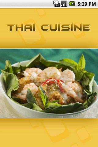Recipes : Thai Cuisine Android Social