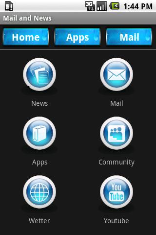 Mail and News Android Social
