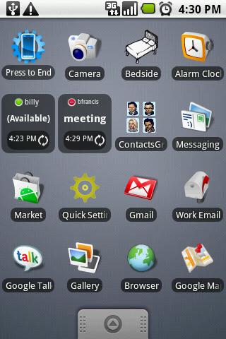 GTalk Status Widget Android Social