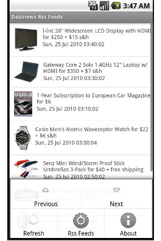 Dealnews Rss Reader Android Shopping