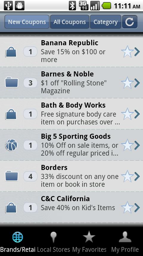 GeoQpons Coupons & Discounts Android Shopping