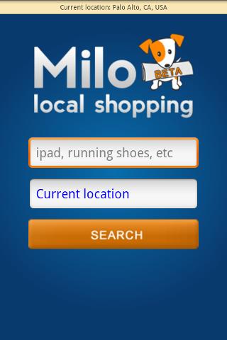 Milo Local Shopping Android Shopping