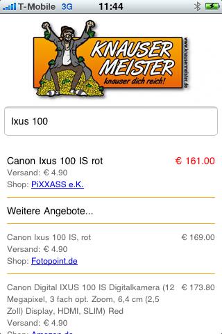 Knausermeister Android Shopping