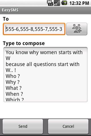 EasySMS Android Communication