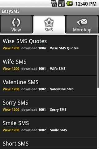 EasySMS Android Communication
