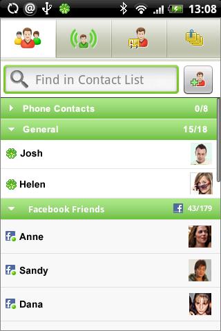 ICQ Mobile for Android Android Communication