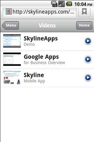 Skylineapps Android Communication