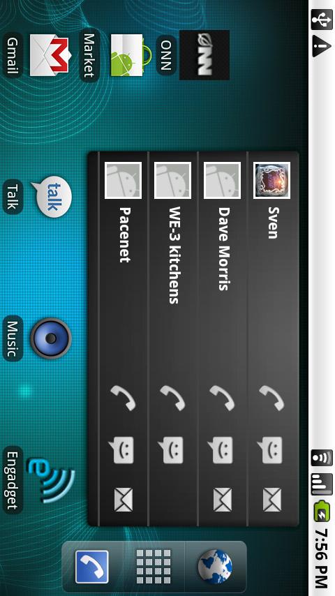 Quick Contact Widget Android Communication
