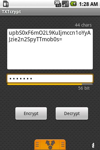 TXTcrypt Android Communication
