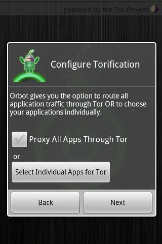 Orbot: Tor on Android Android Communication