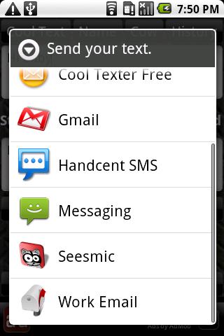 Cool Texter & Fonts FREE Android Communication