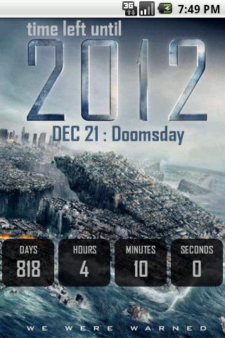 End of the World Countdown Android Comics