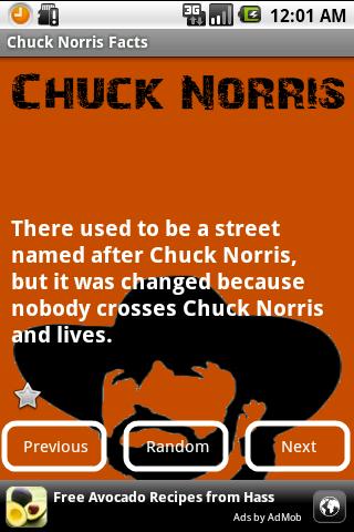 Chuck Norris Attack Facts Android Comics