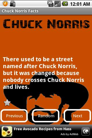 Chuck Norris Attack Facts Android Comics