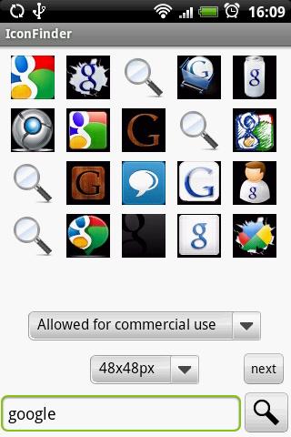 Icon Searcher Android Comics