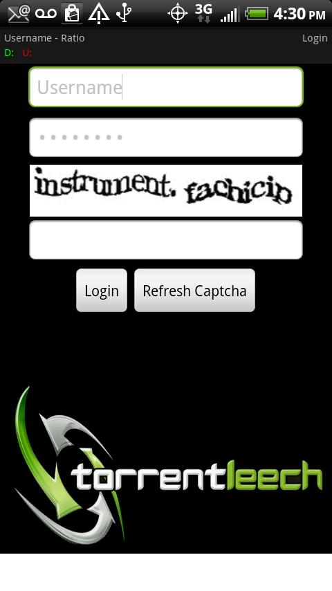 Torrent Leech Droid Android Entertainment