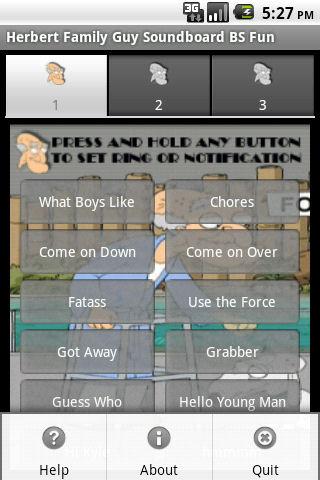 Herbert Family Guy Soundboard Android Entertainment