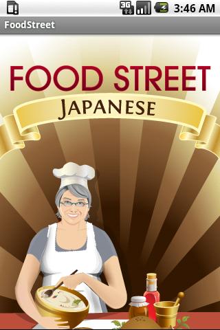 FoodStreet-Japanese Android Entertainment