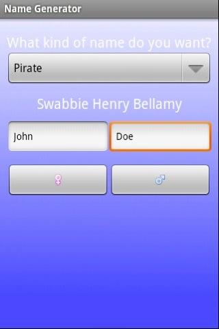 A+ Name Generator-Funny Names! Android Entertainment