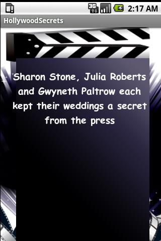 101 Hollywood Secrets Android Entertainment