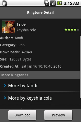 Keyshia Cole Ringtones Android Entertainment
